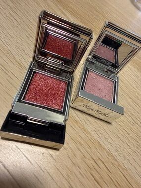 Tom Ford Duo Shimmer Single Eyeshadows — Copper Red & Rose Gold
